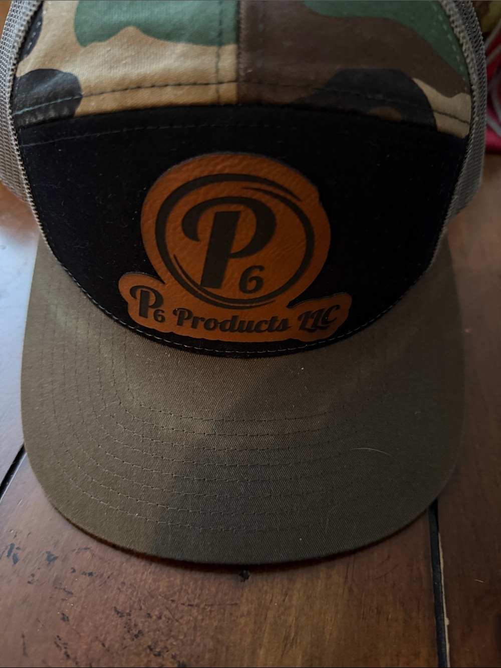 Camouflage Trucker Cap - Green/Black